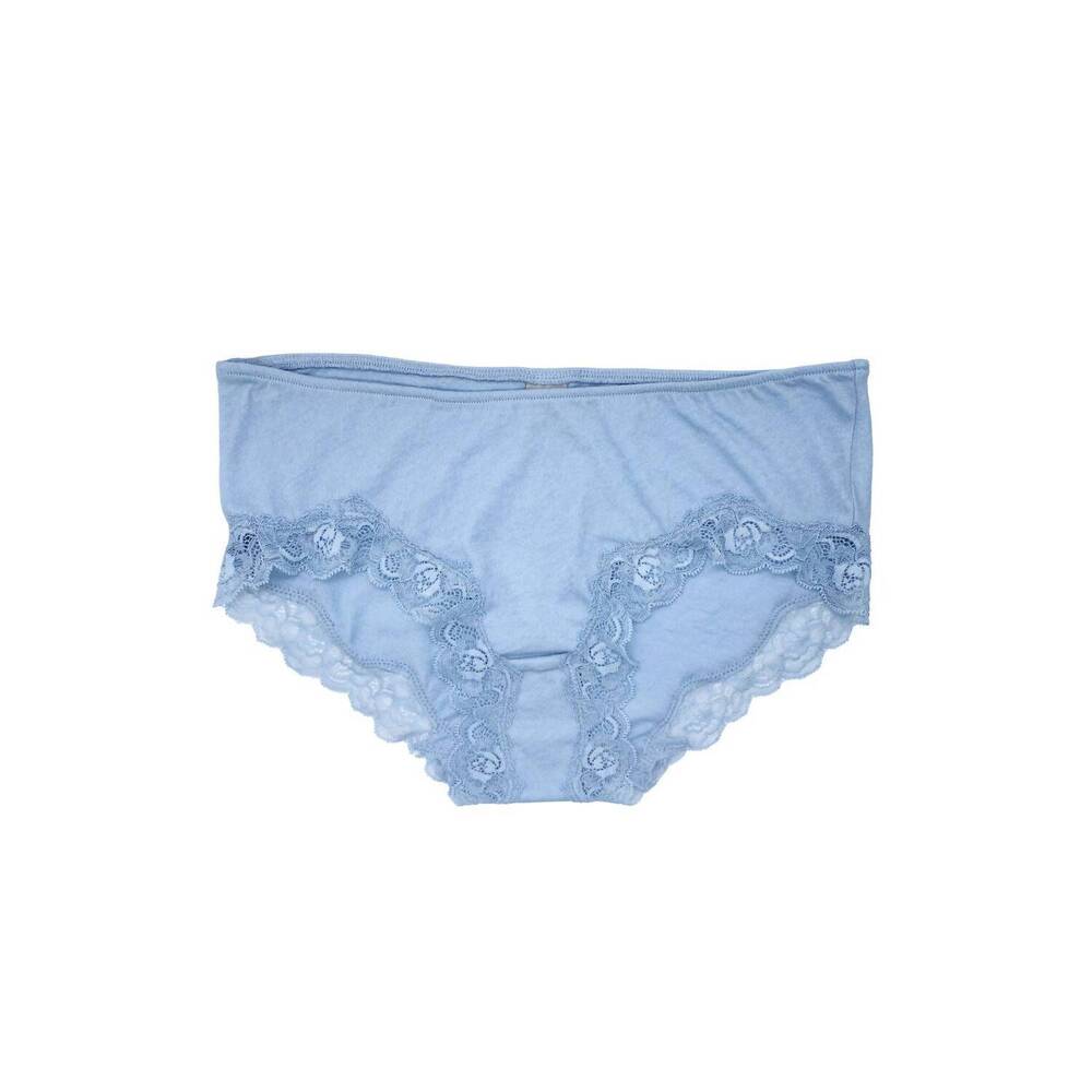 NEW ONLY HEARTS women's organic cotton hipster panties in sky